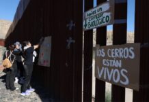 Colectivo pide a EU y a México proteger el Cerro de Muleros ante construcción del muro fronterizo en Ciudad Juárez