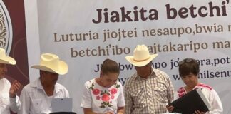 Restituye Claudia Sheinbaum 239 hectáreas a etnia Yaqui de Sonora