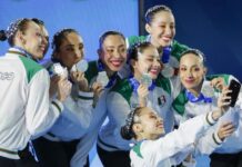 ¡Plata para México! La selección de natación artística sube al podio en la Copa del Mundo en España