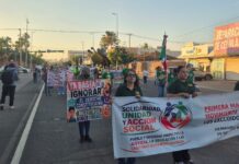 Marchan en Sonora por estancias infantiles pese a denuncia de Congreso estatal