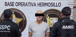 Detienen a estadounidense en Hermosillo, Sonora; enfrenta cargos por tráfico de fentanilo