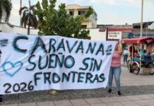 Caravana migrante “Sueños sin Fronteras” partió de Tapachula rumbo a CDMX