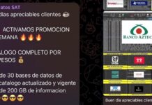 Investigan presunta filtración de casi 13 millones de registros con datos personales