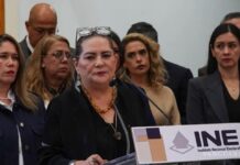 Taddei: “no claudicaré” al INE ante presiones; buscan afectar a la institución, reiteró