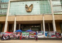 Trabajadores del IMSS anuncian “mañanera de la resistencia” y nueva marcha el miércoles